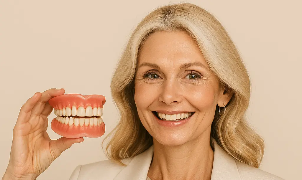Dentures consultation with expert dentist